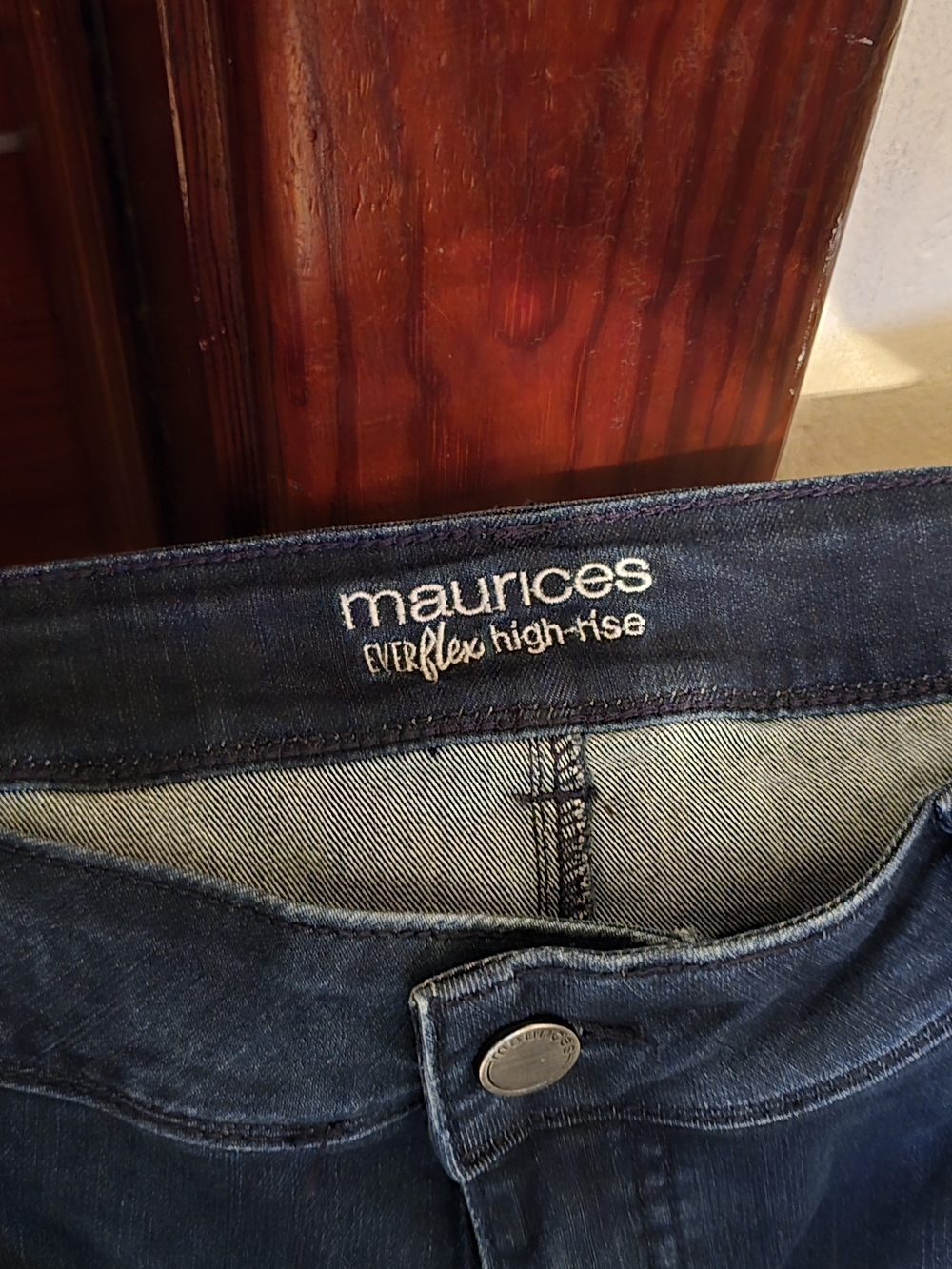 Maurices Women's Slim High-Rise Jeans - Dark Indigo